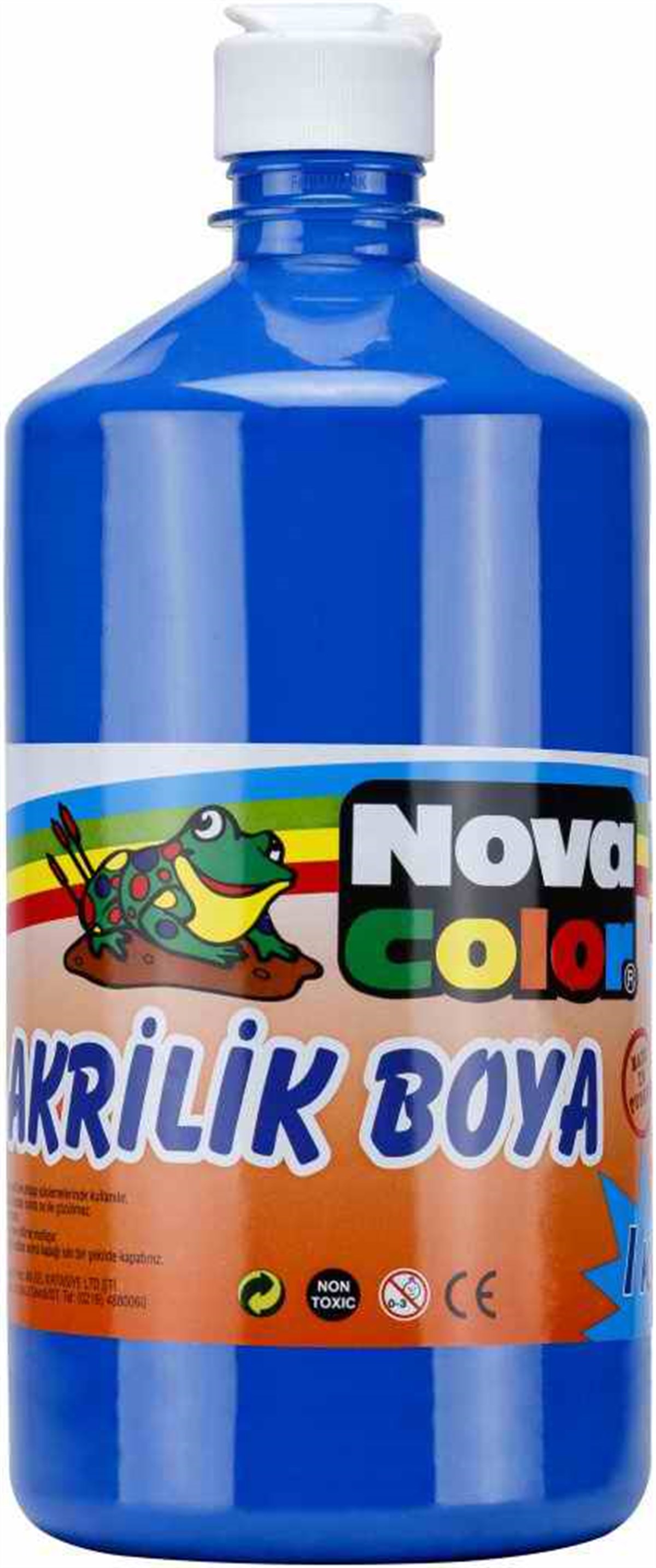 Nova Color Nc-223 Akrilik Boya 1Kg Mavi
