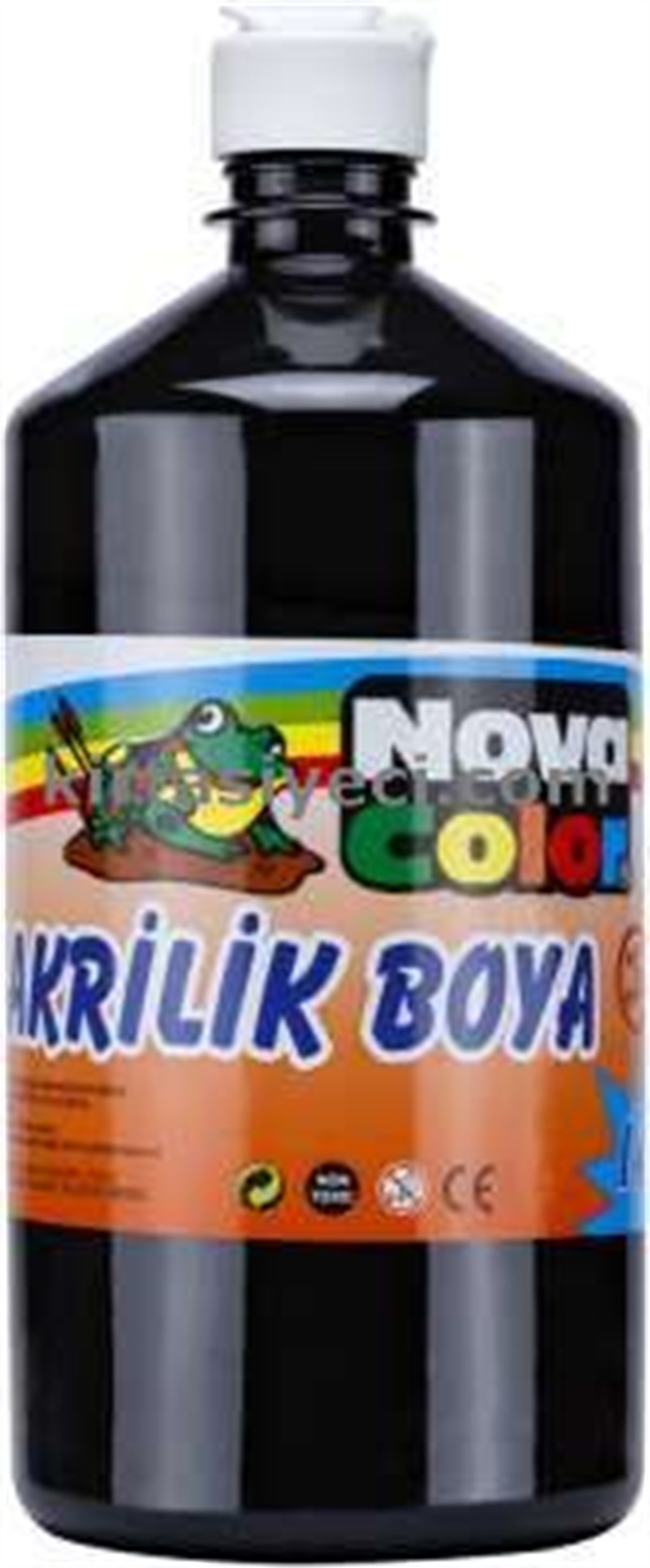 Nova Color Nc-226 Akrilik Boya 1 Kg Siyah