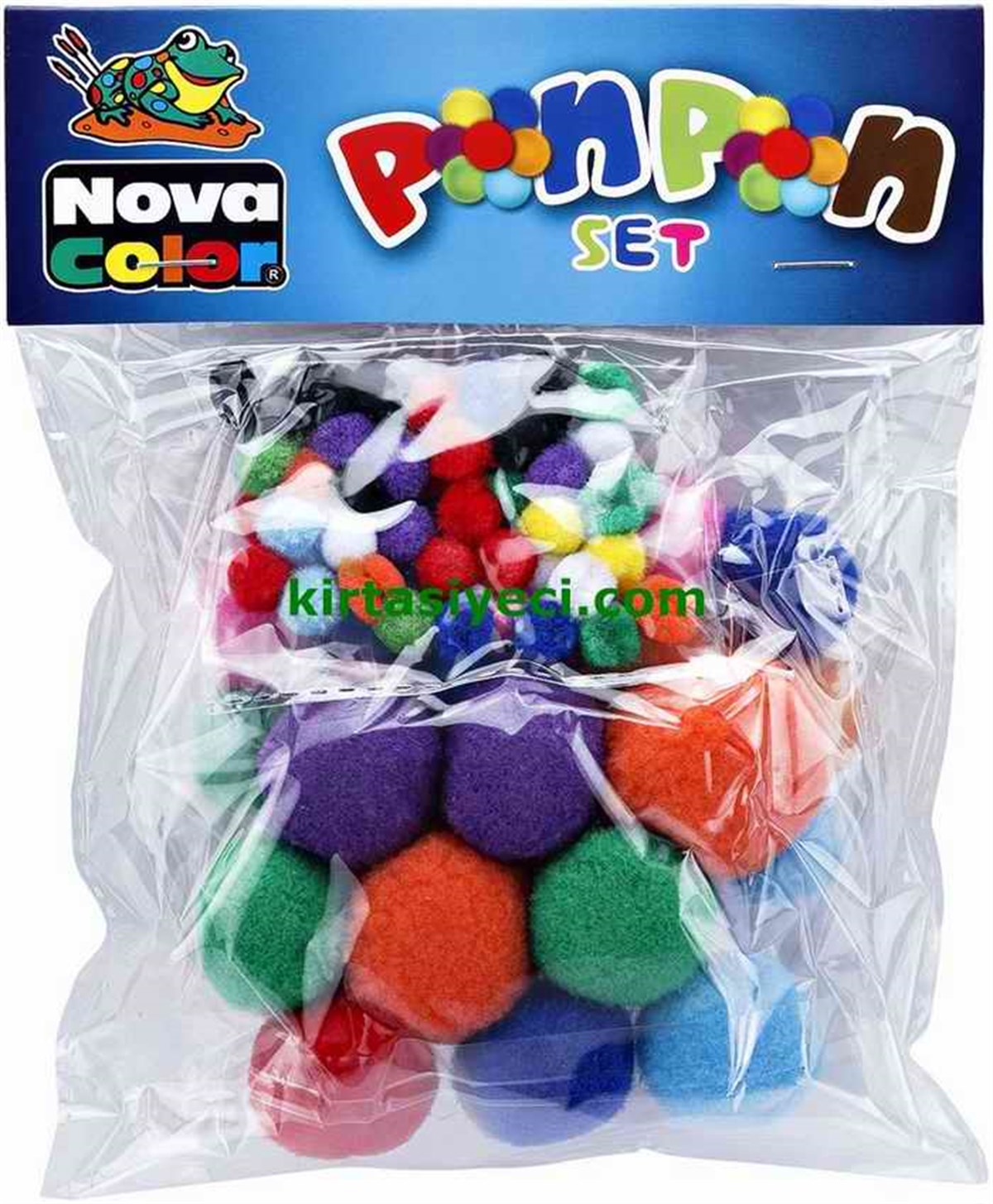 Nova Color Nc-350 Ponpon Karisik Paket 
