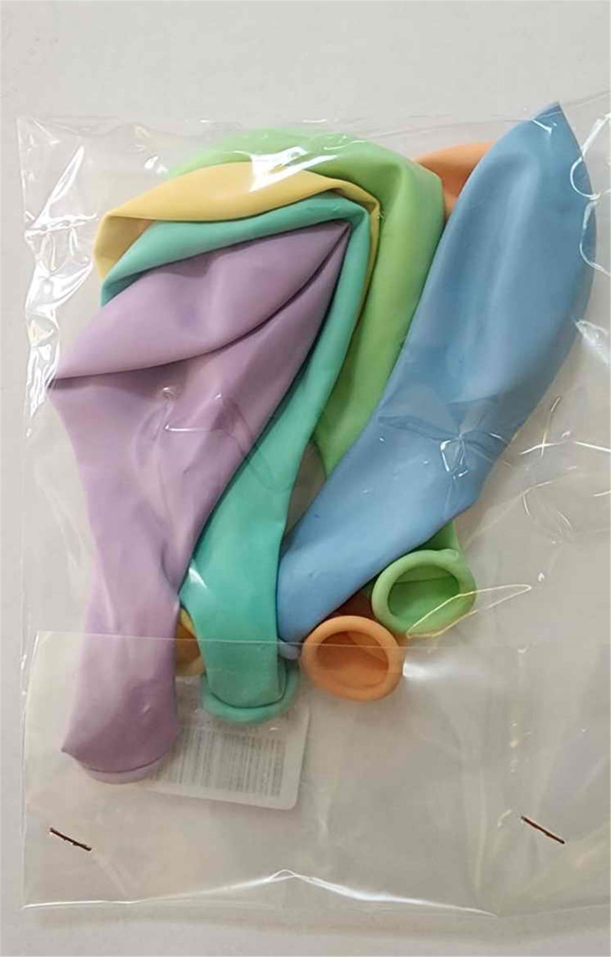 Orca Balon Karışık Renk 6 Lı Paket