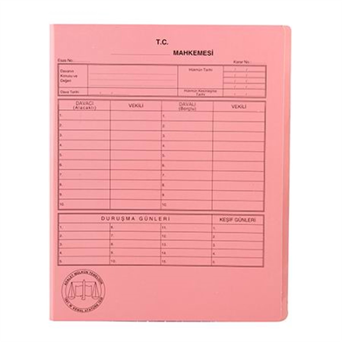 Özkan Bm899 Baro Dosyasi 2.Kalite Küçük 50Li 
