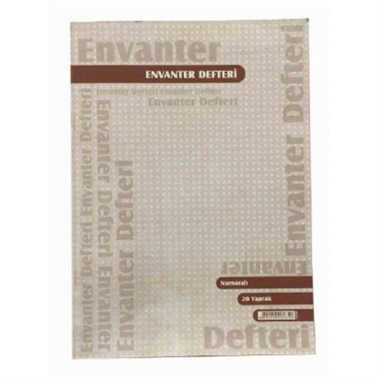 Özkan M0265 Envanter Defteri Numarali 20 Yaprak (1-2-3) 