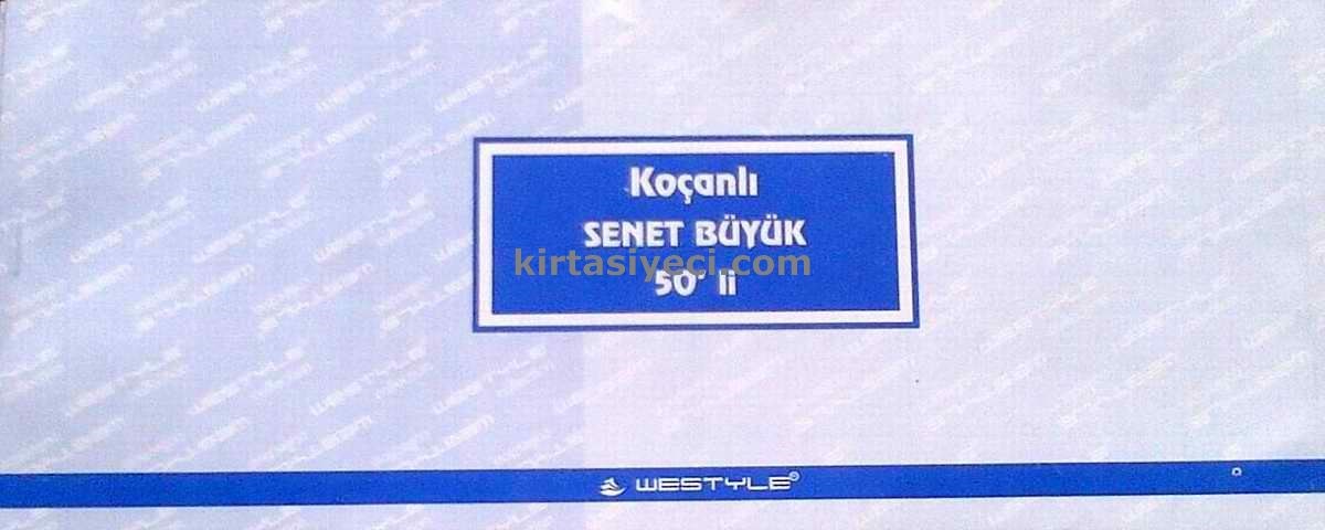 Özkan M0697 Senet Zimbali Büyük 50 Yaprak 
