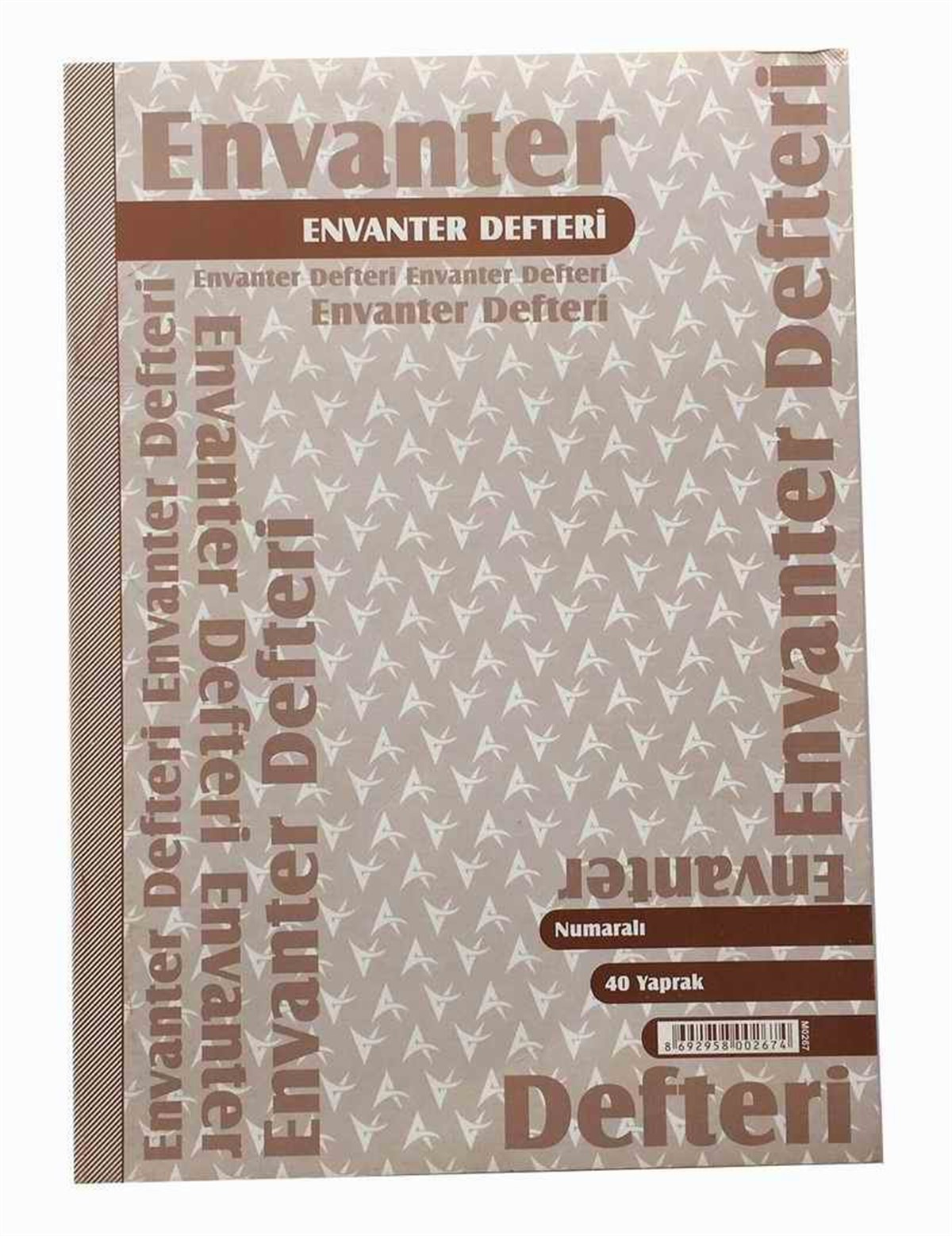 Özkan M0855 Envanter Defteri Numarali 40 Yaprak (1-2-3) 