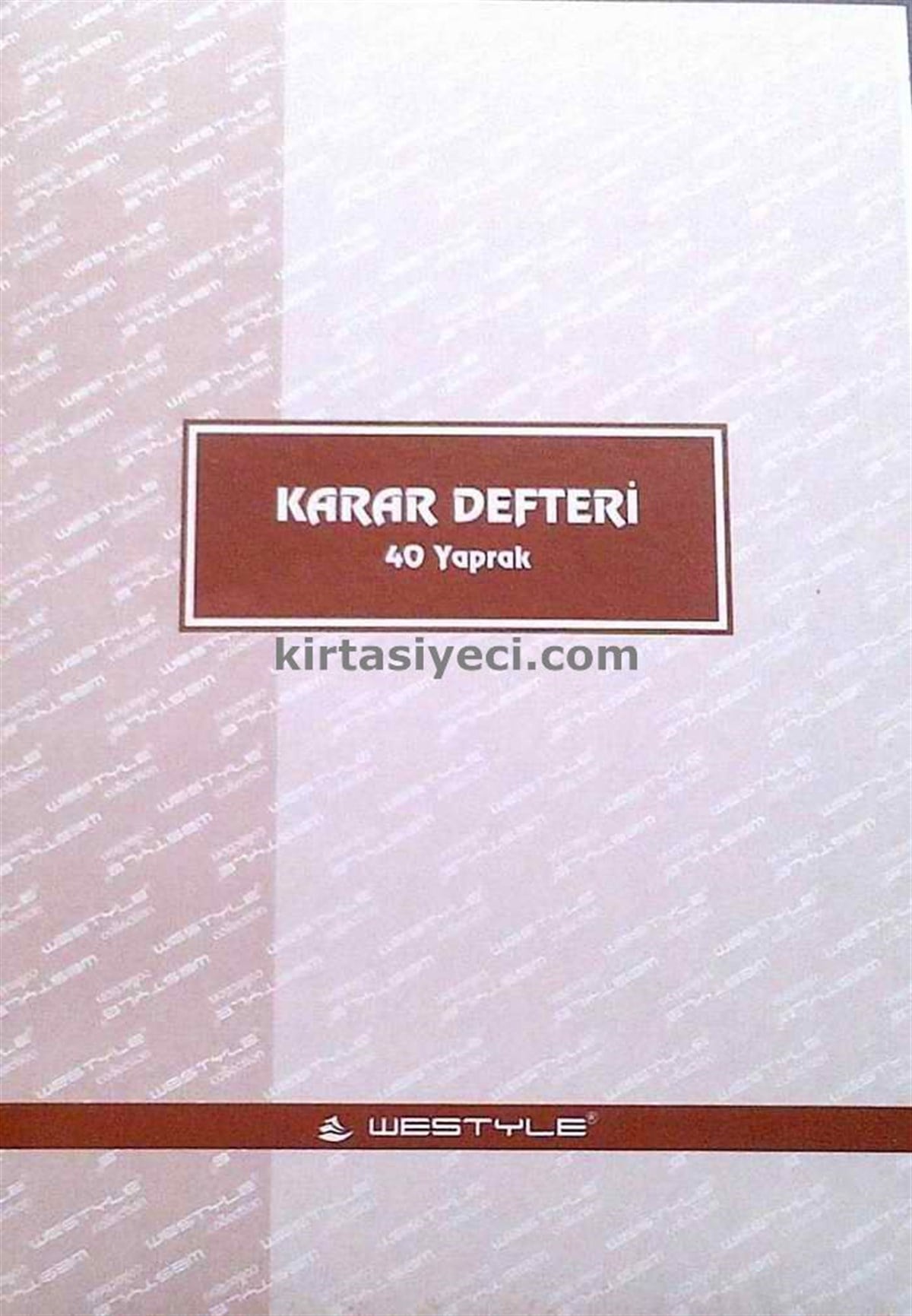 Özkan M0915 Karar Defteri  40 Yaprak 