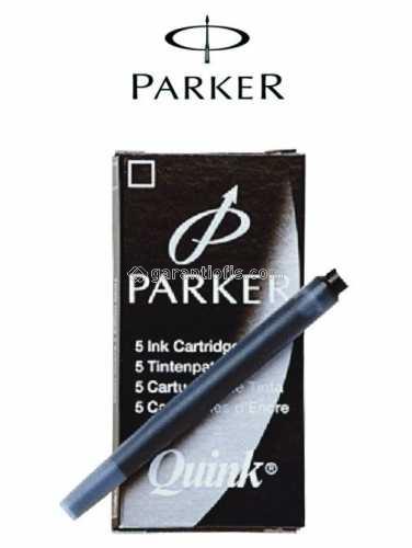 Parker Dolma Kalem Kartusu Siyah 5Ad/Pk   