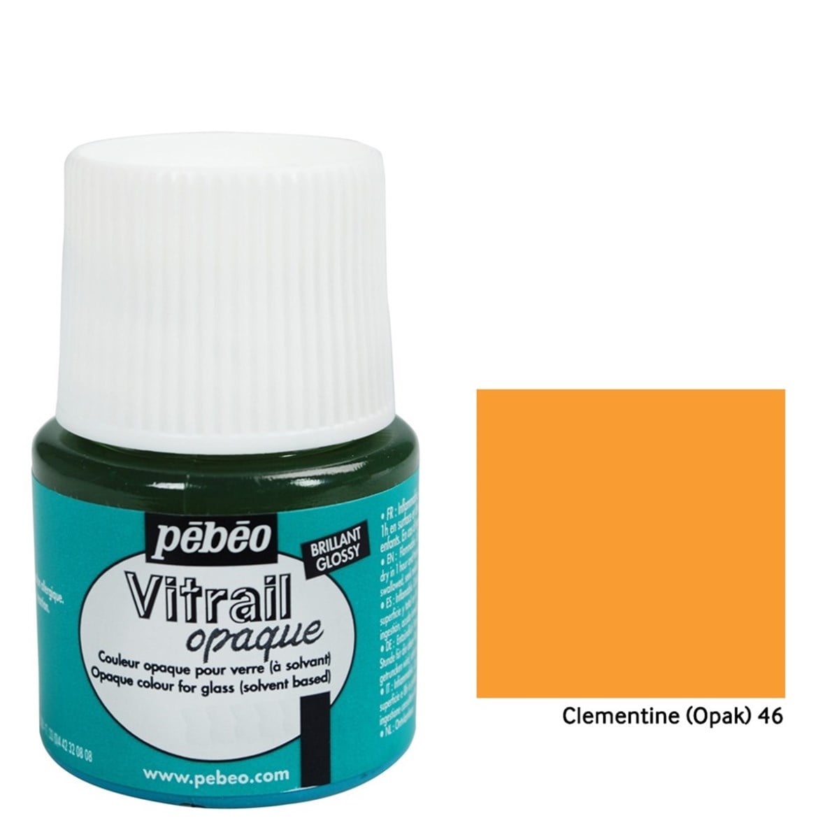 Pebeo 050*46 Cam Boyasi 45Ml Clemanti