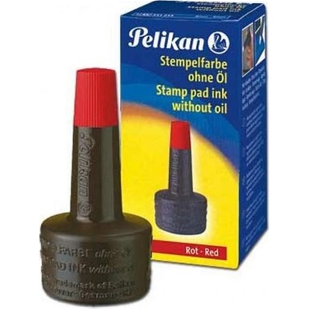 Pelikan Istampa Mürekkebi 30Cc Kirmizi 