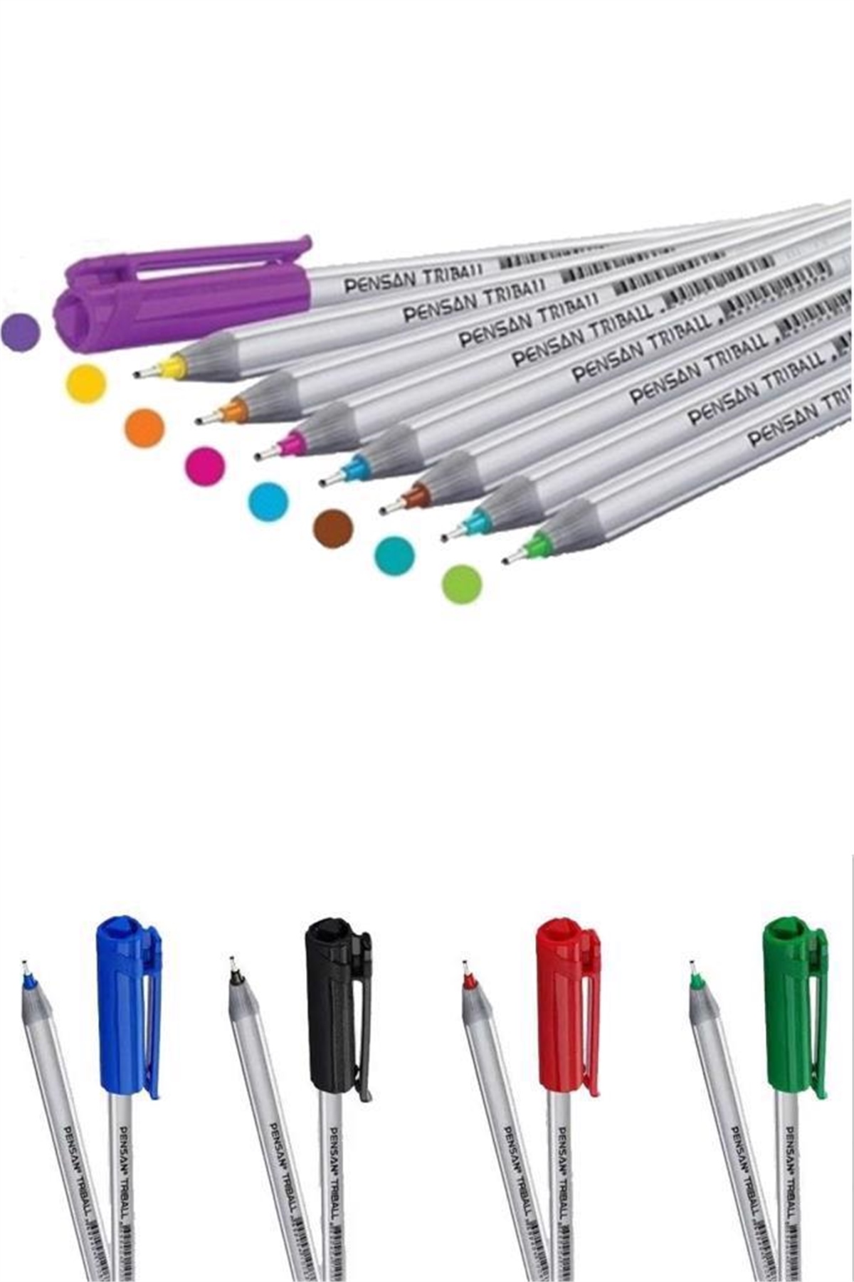 Pensan 1003 Triball Tükenmez Kalem Pembe 1Mm Adet
