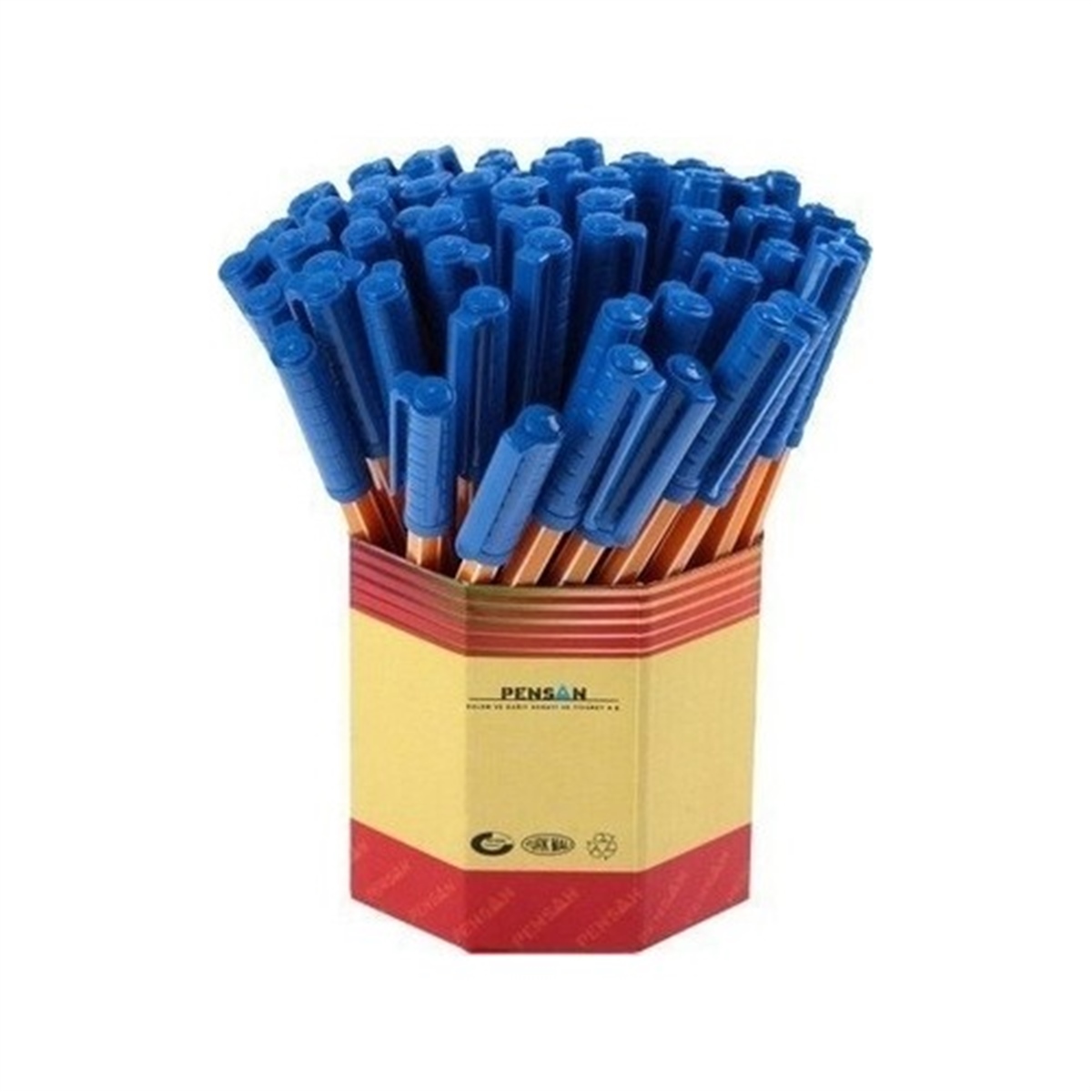 Pensan 1010 Mavi Tükenmez Kalem 1Mm 60Li Paket