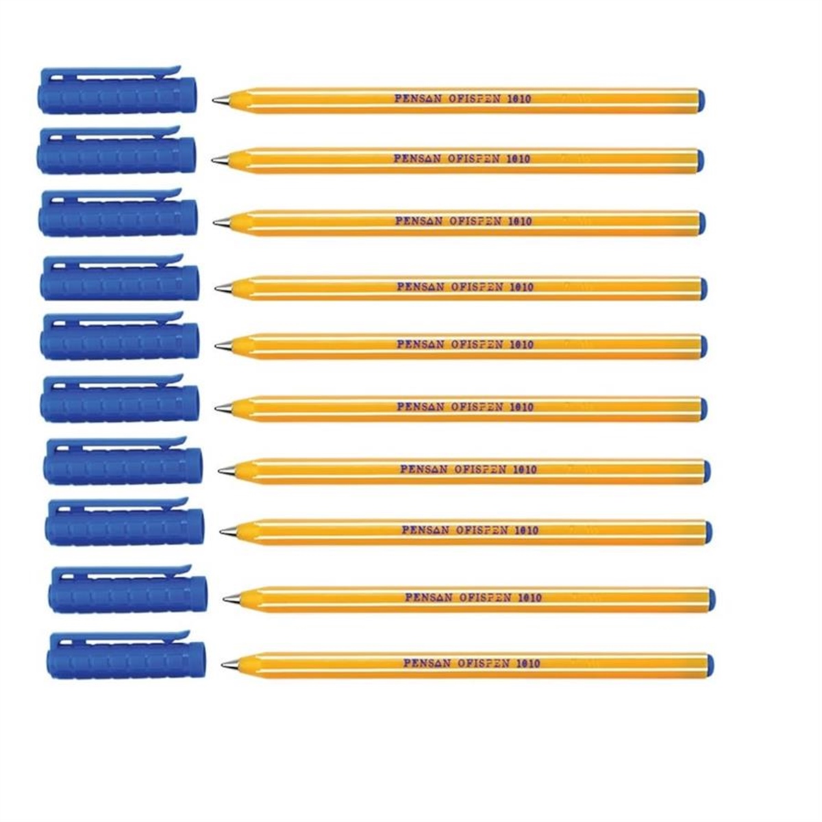 Pensan 1010 Tükenmez Kalem Mavi 1Mm 10Lu Paket 