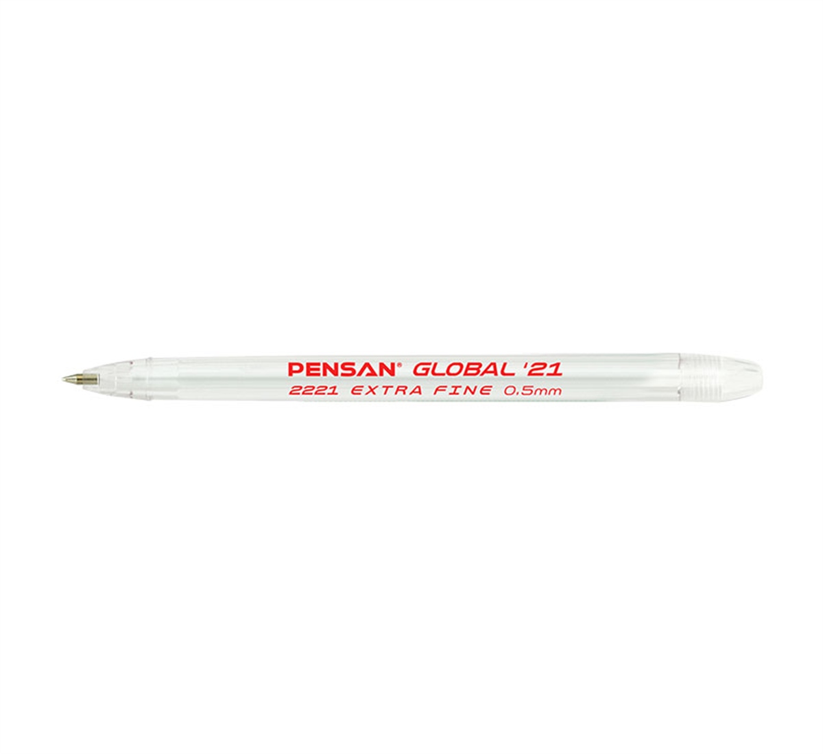 Pensan 2221 Global Tükenmez Kalem Kirmizi 0.5Mm Adet 