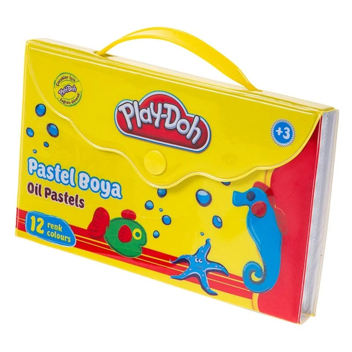 Play-Doh Pa005 Pastel Boya Çantali 12 Renk