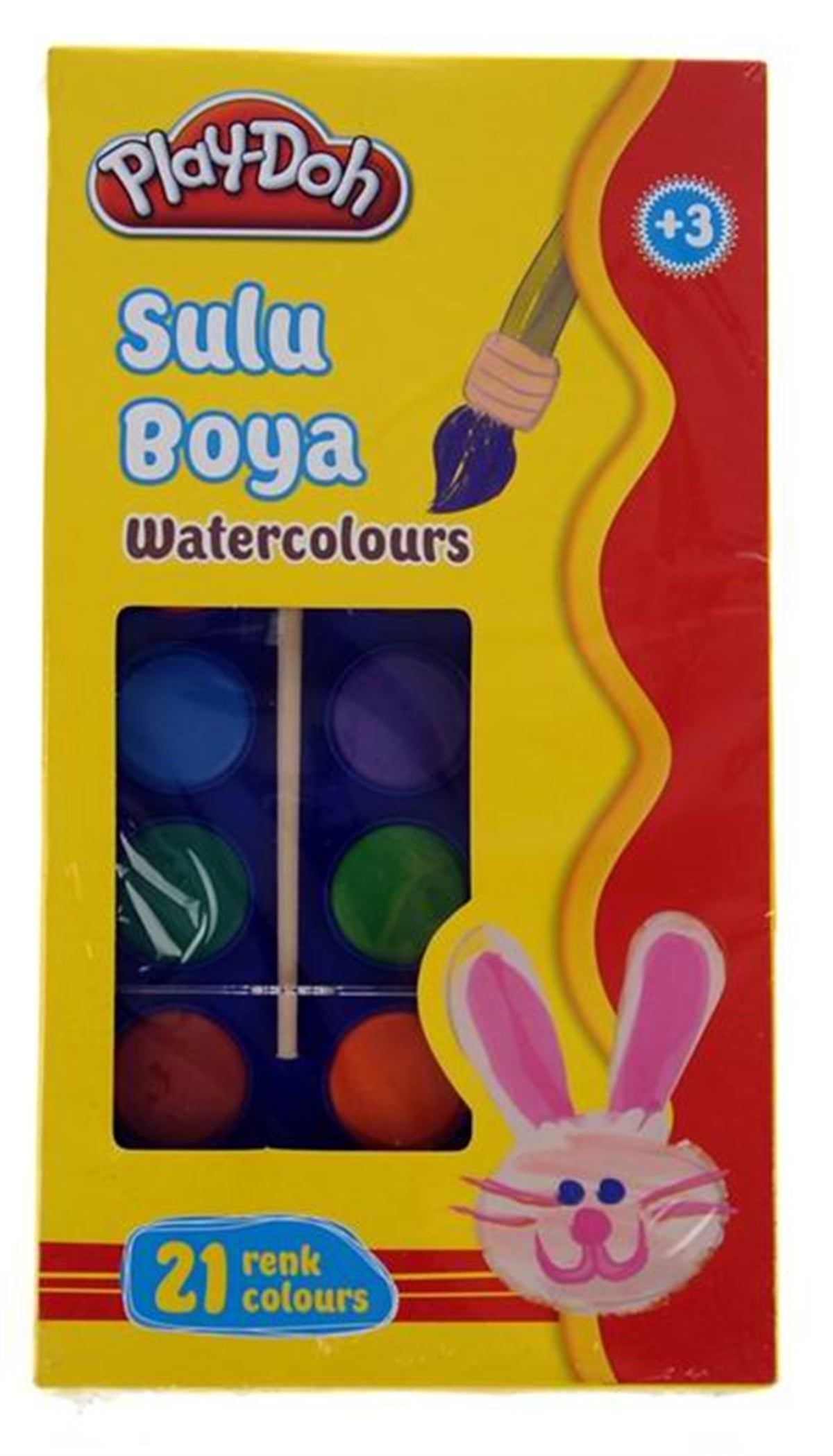 Play-Doh Su-004 Suluboya 21 Renk 28Mm