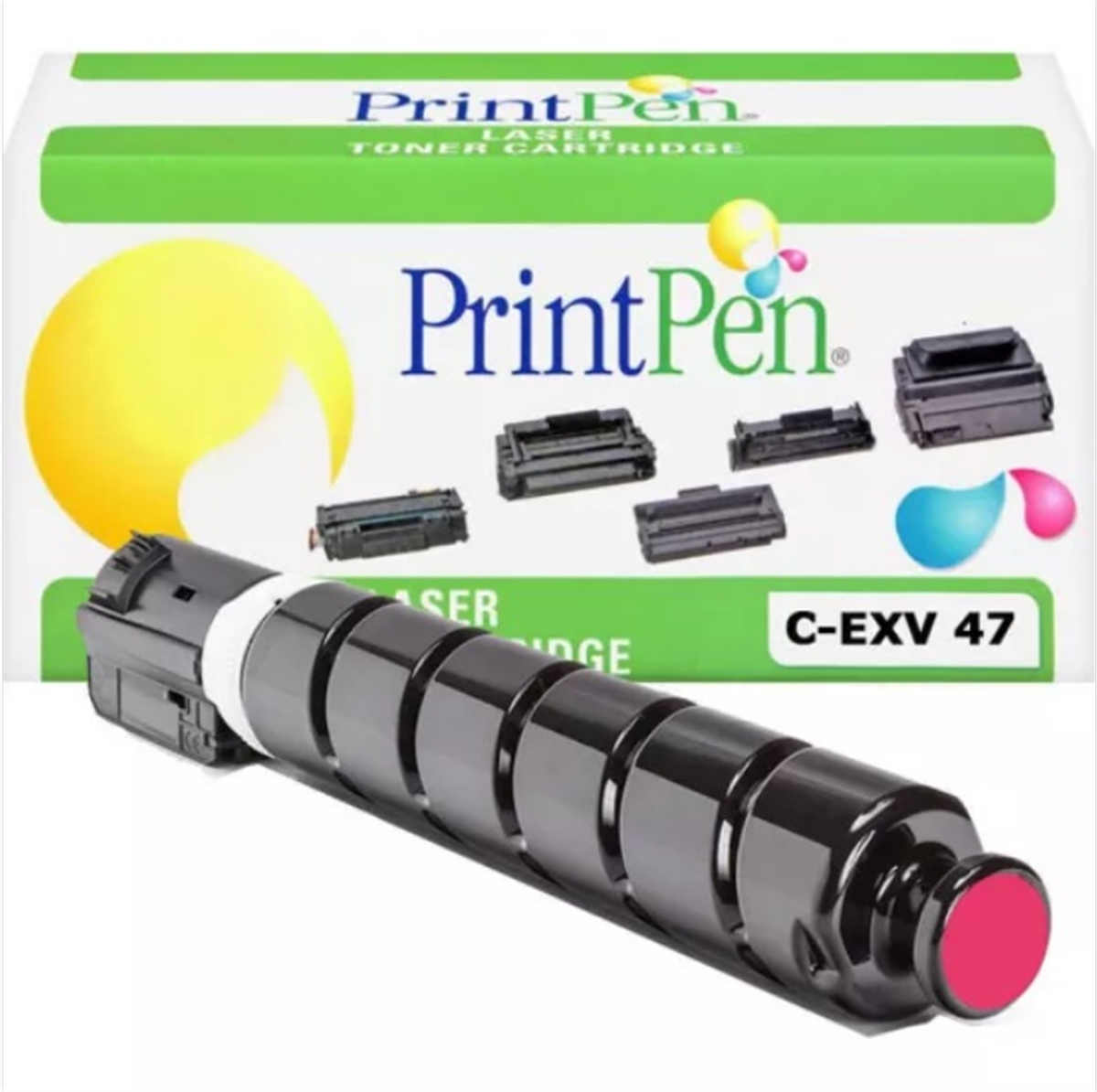 PRINTPEN CANON C-EXV47 & GPR-51 & NPG-65 Magenta (340Gr/21,5k)