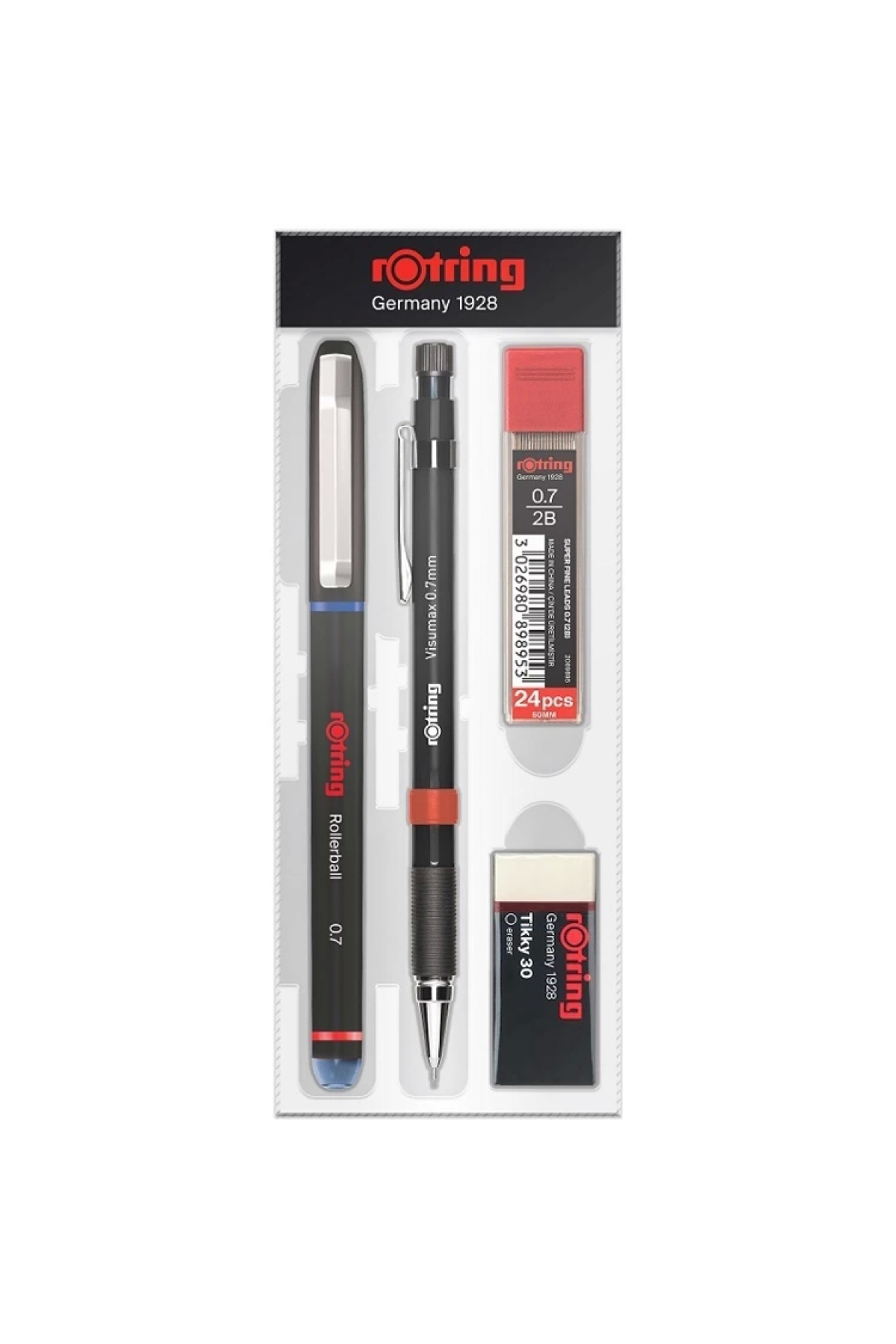 Rotring Ro-ofısset-m Ofis Seti Visumax Roller Mavi + Versatil + Min + Silgi
