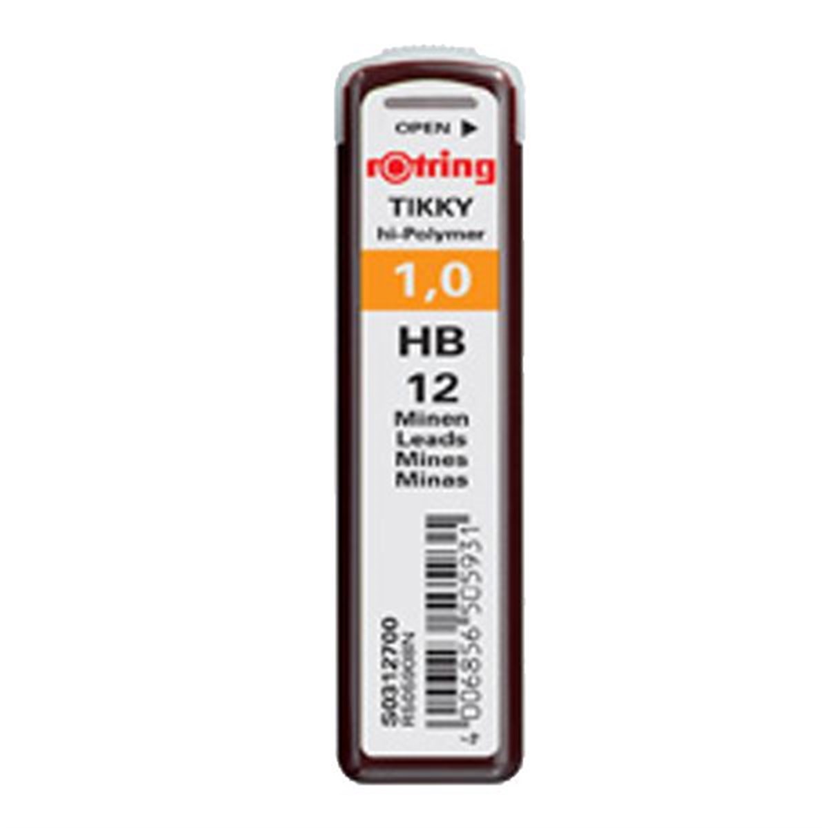 Rotring S0312700 Hi-Polymer Min 0,9Mm 2B