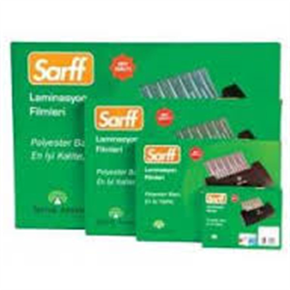 Sarff 15201022 Pvc A3 Seffaf Cilt Kapagi 100Lü Paket