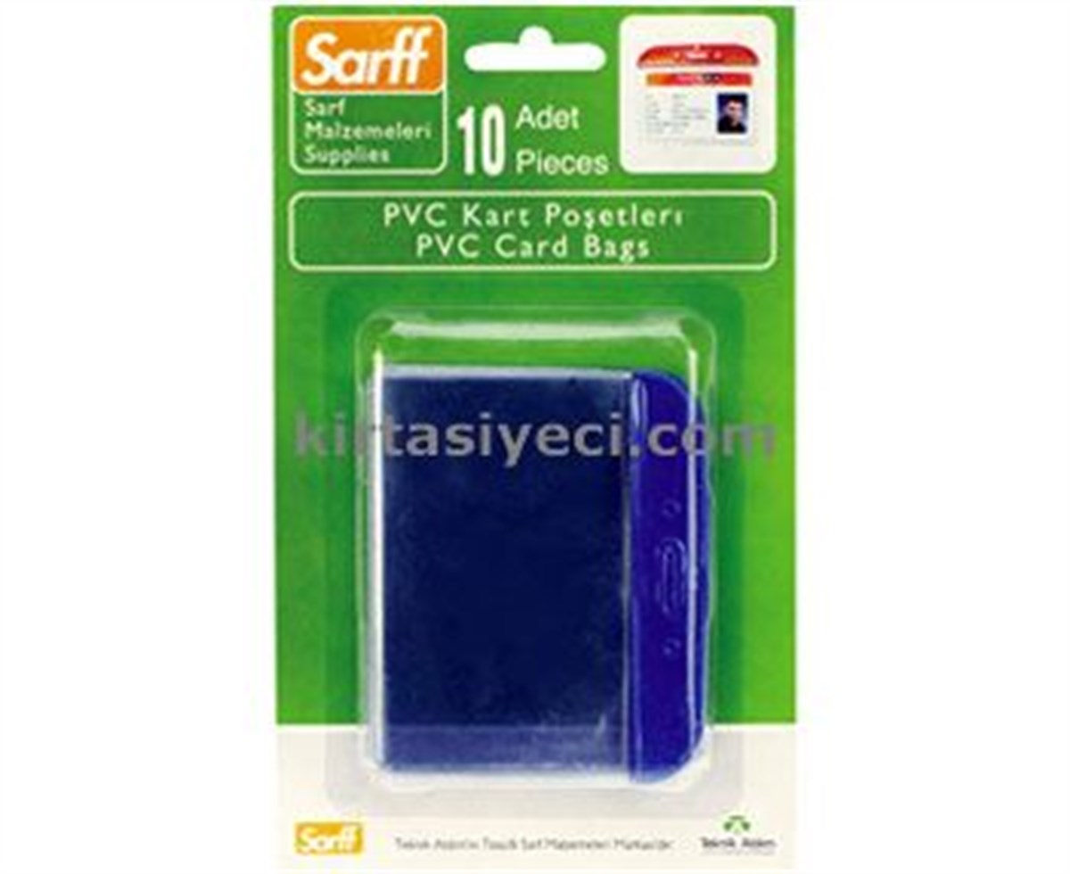 Sarff 15209041 Kart Poseti Beyaz 10Lu