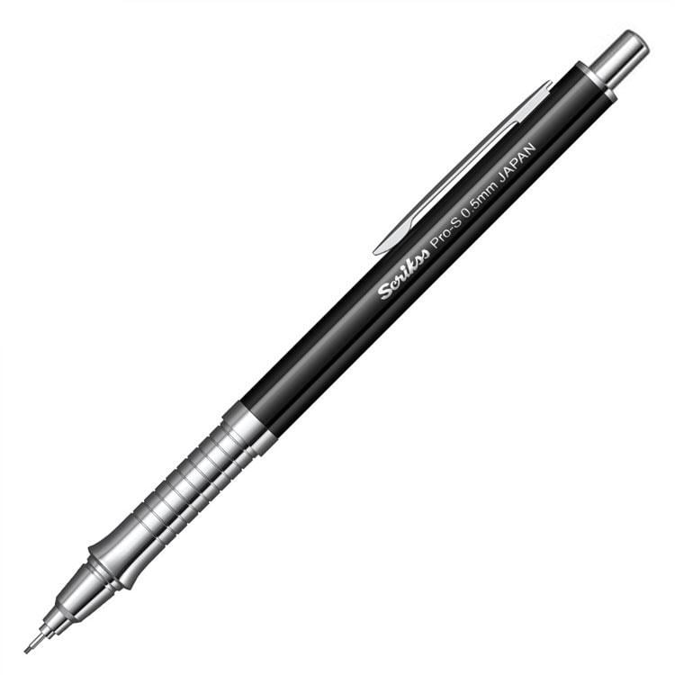 Scrikss Pro-S Versatil Kalem 0.5 Mm Siyah Renk Seffaf Ambalaj