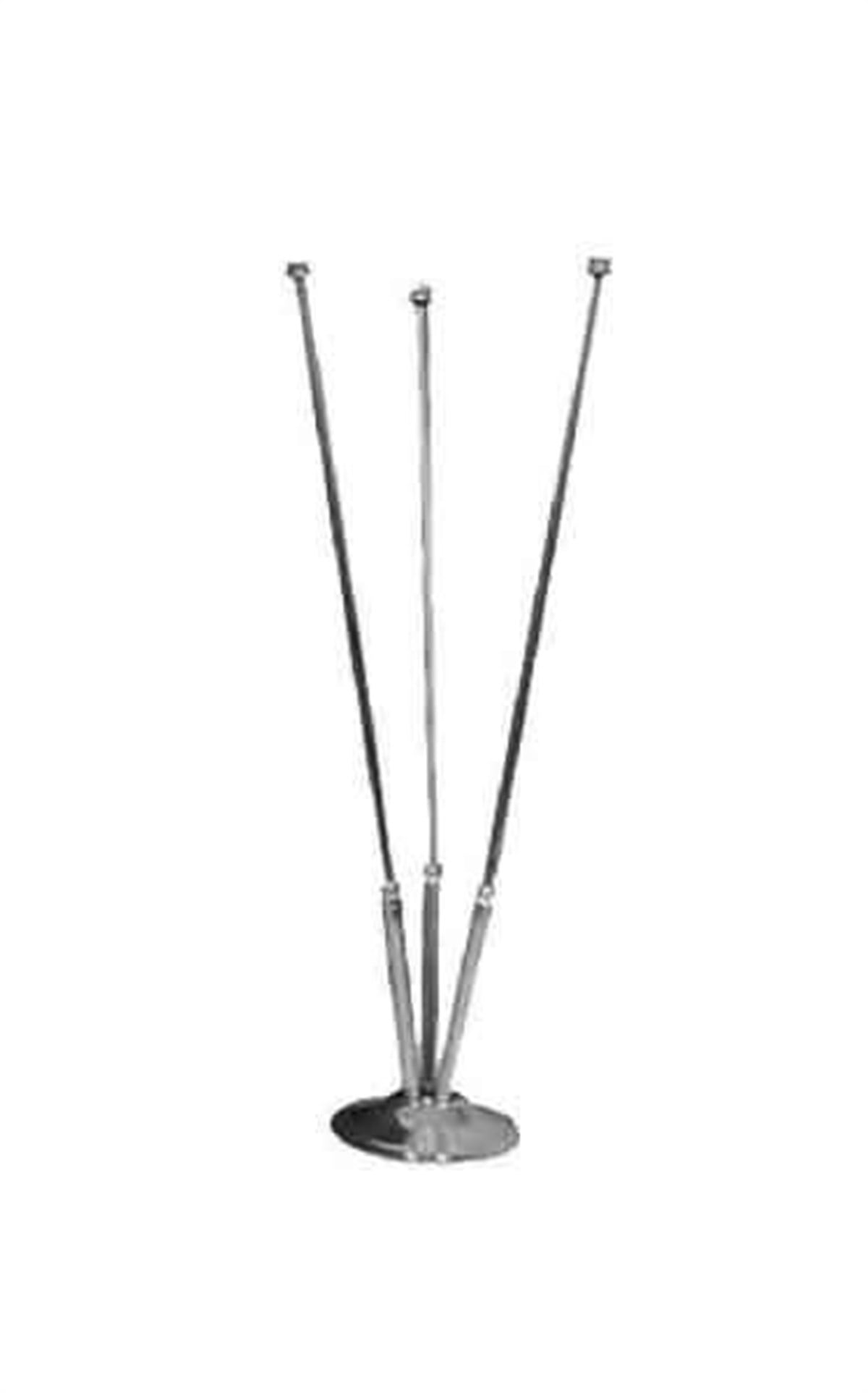 Seçkin 103 Üçlü Krom Direk Masa Üstü 35Cm