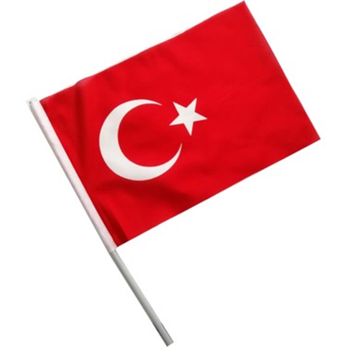 Seçkin 122 20Cmx30Cm Kumaş Sopalı Bayrak