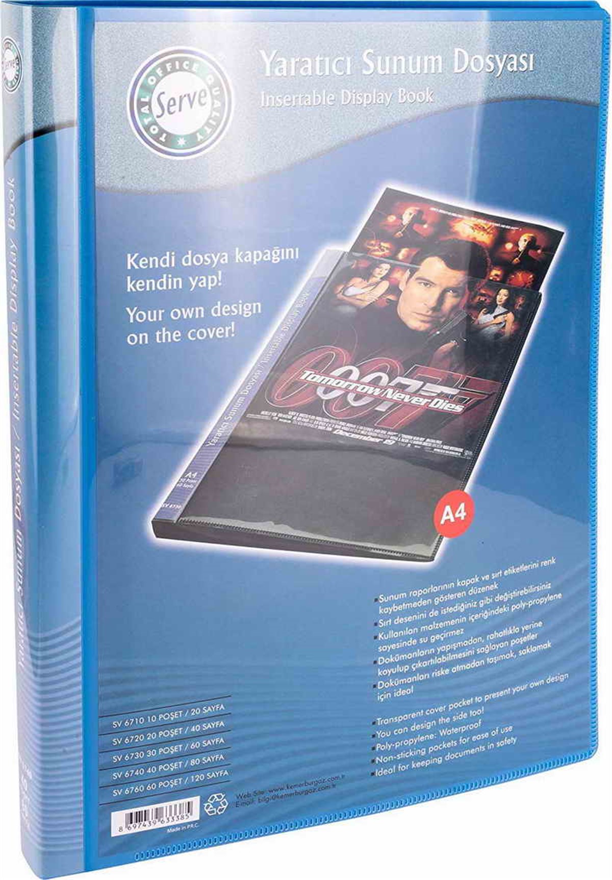 Serve Sv-6740 Sunum Dosyasi 40 Sayfa Mavi