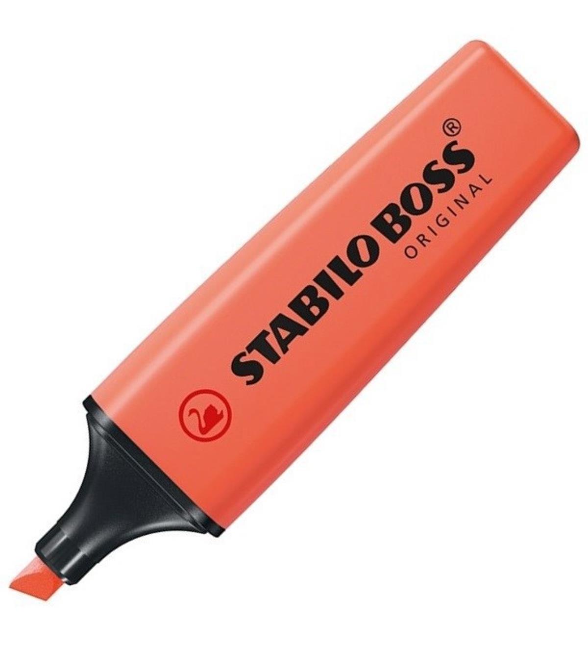 Stabilo Fosforlu Kalem Boss Pastel Kırmızı 70/140