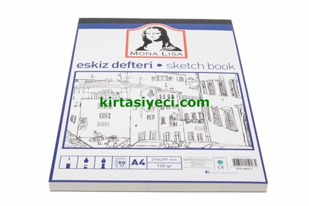 Südor Bn05-4 Eskiz Defteri A4 120 Gr 50 Yaprak