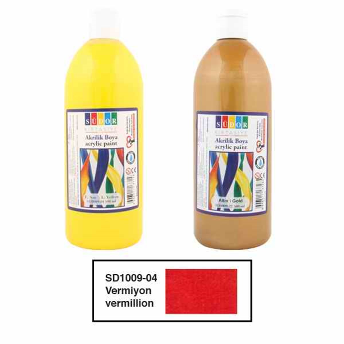 Südor Sd1009-4 Akrilik Boya 500Ml Vemiyon