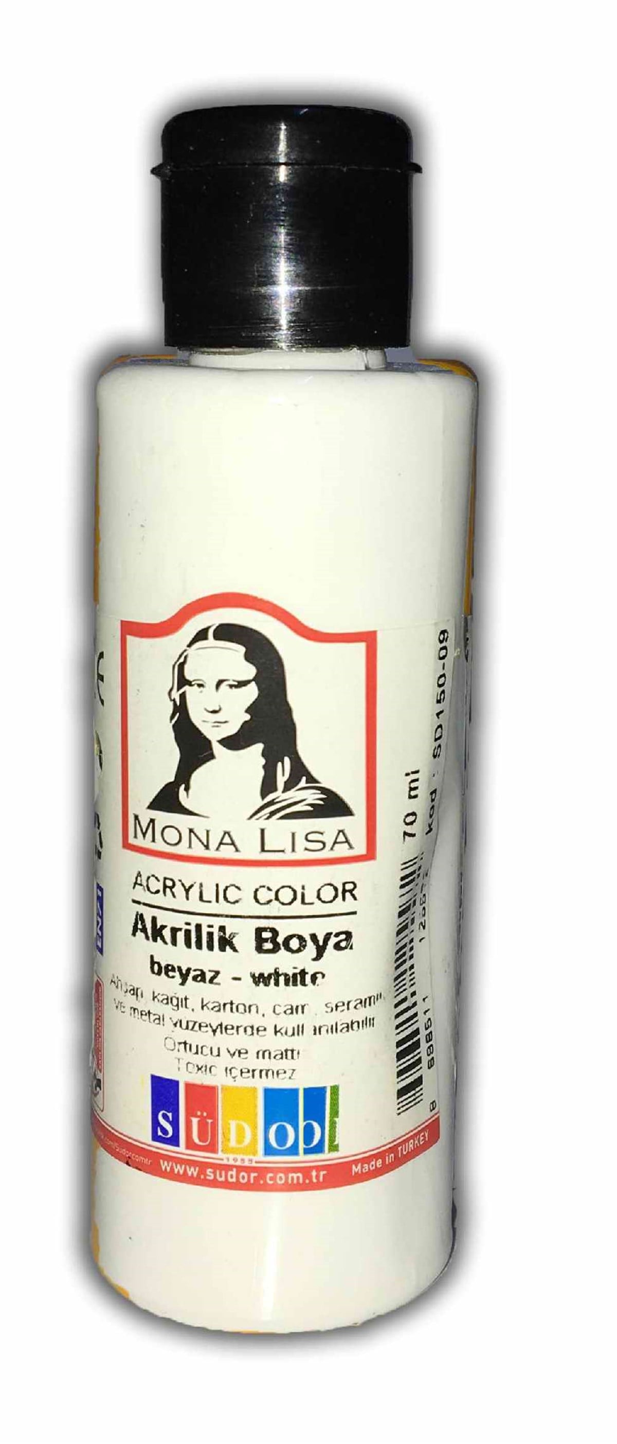Südor Sd150-09 Akrilik Boya 70Ml Beyaz