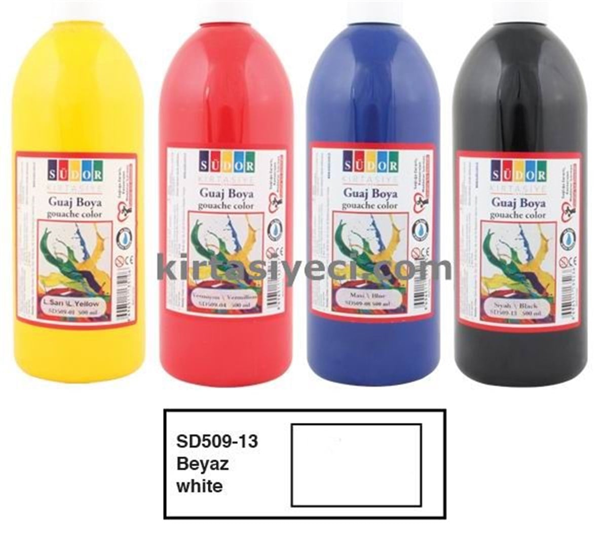 Südor Sd509-13 Guaj Boya 500Ml Beyaz