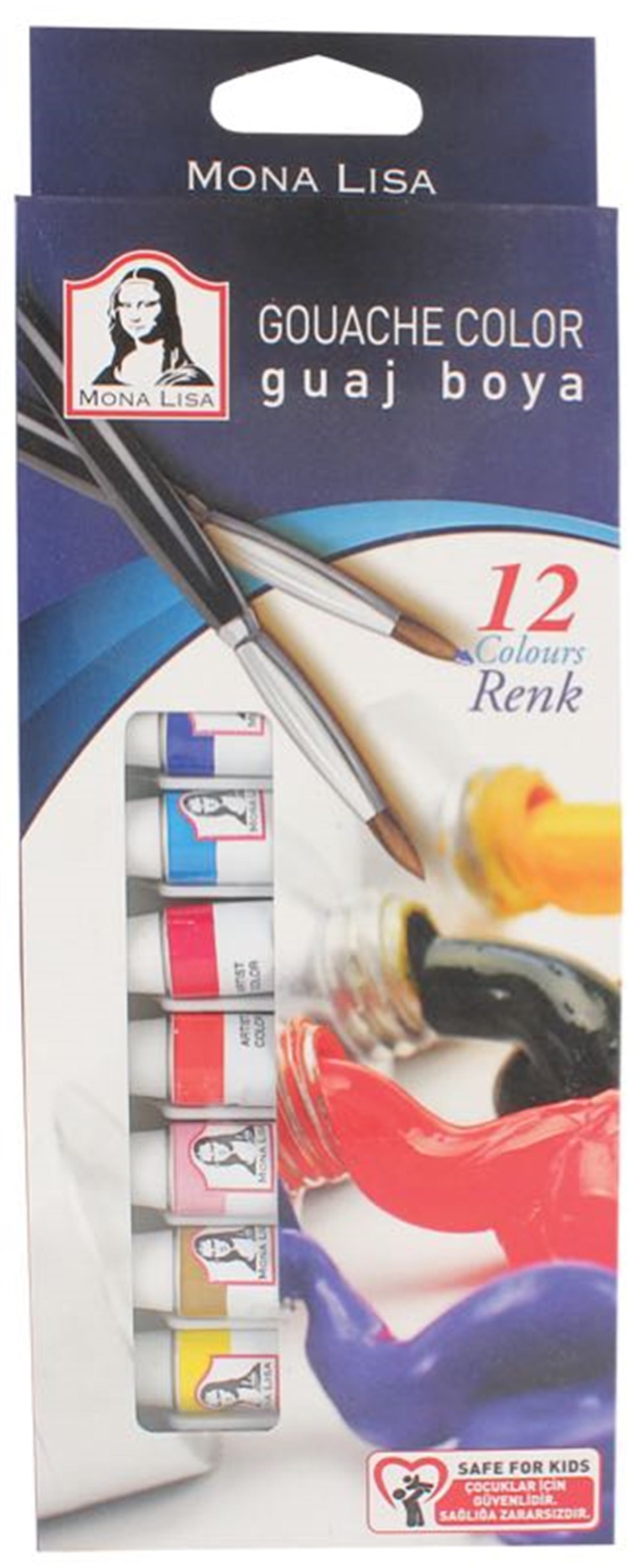 Südor Sd57512 Monalisa Guaj Boya 12X12 Ml Tüp
