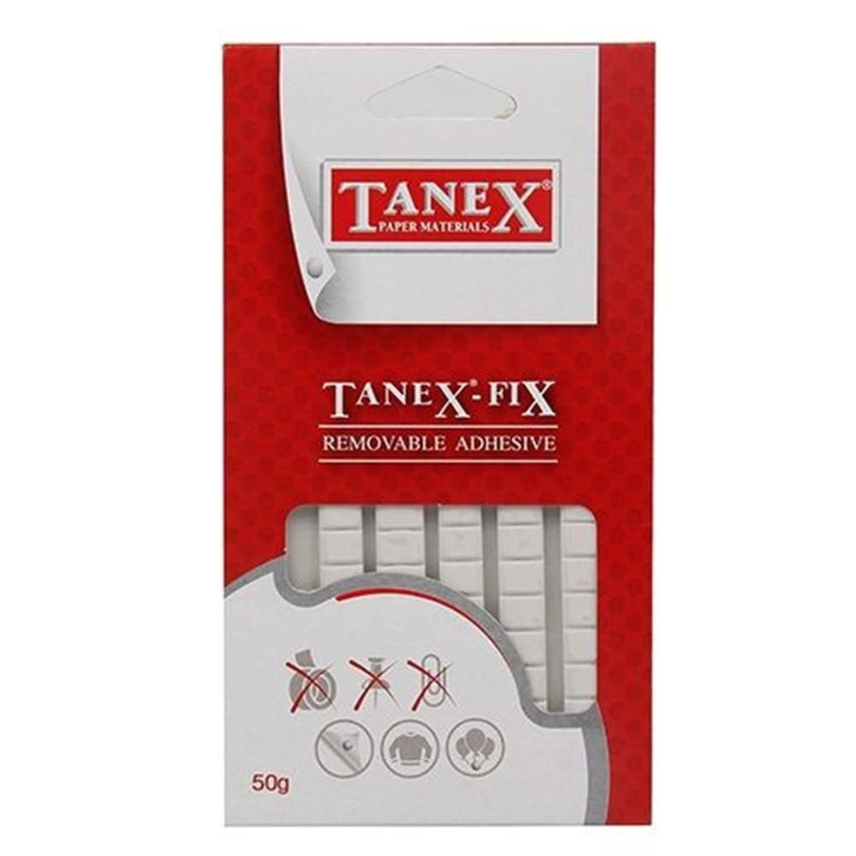 Tanex Fix Yapistirici Beyaz 50Gr