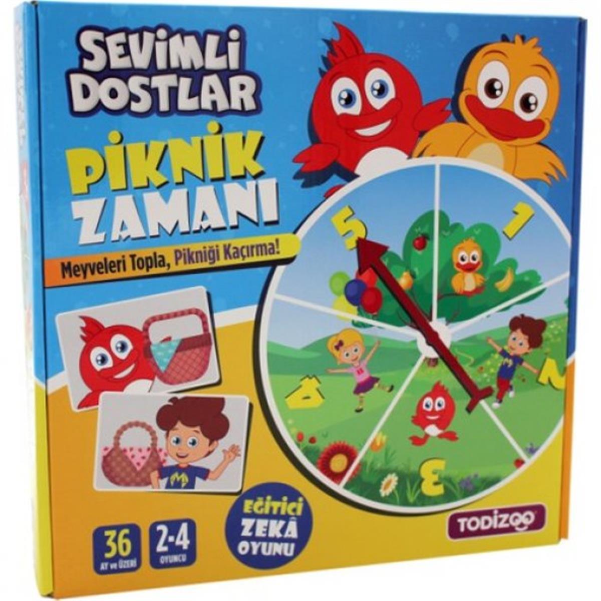 Todizoo Sevimli Dostlar Piknik Zamanı Kutu Oyunu