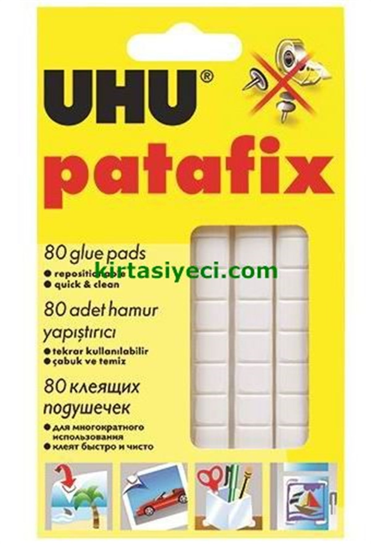 Uhu 41710-B Tac Patafix Beyaz