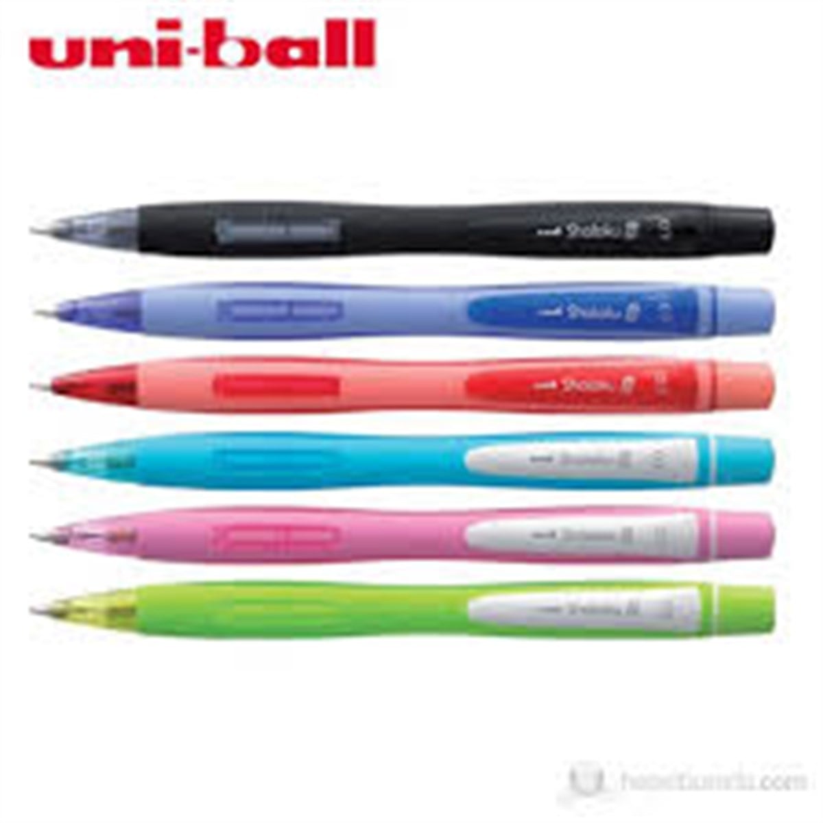 Uniball M7-228 Shalaku S 0.7Mm Mekanik Versatil Kalem Yandan Basma Mekanizmali Mavi 