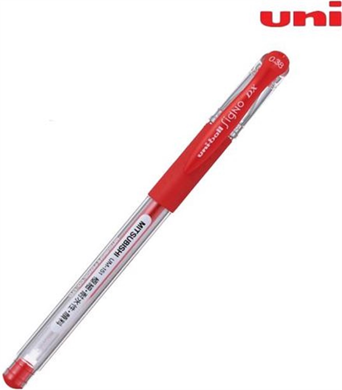 Uniball Um-151Nd Signo Needle 0.38 Igne Uçlu Jel Kalem Kirmizi Adet