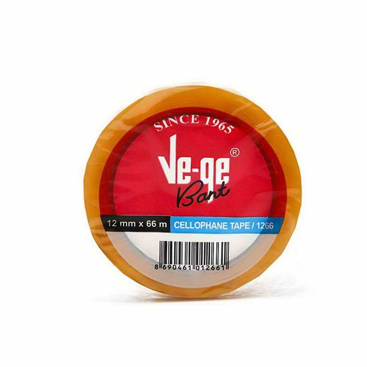 Vege Ets 1266 Seffaf Bant 12X66 12Li Paket