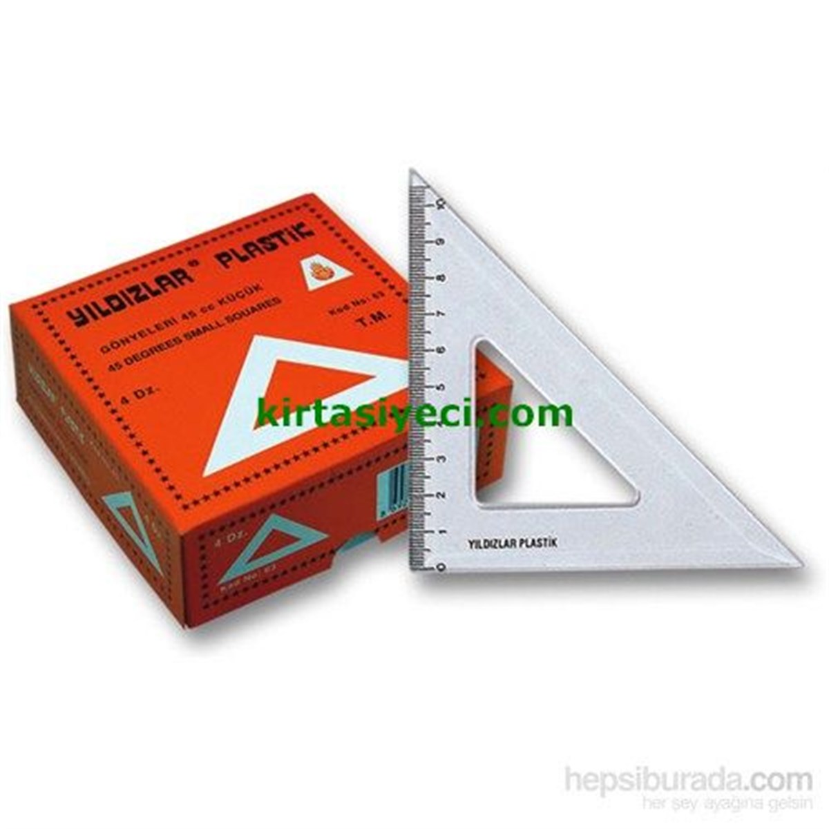 Yildizlar Yld-063 Gönye Küçük 15 Cm 45 Derece