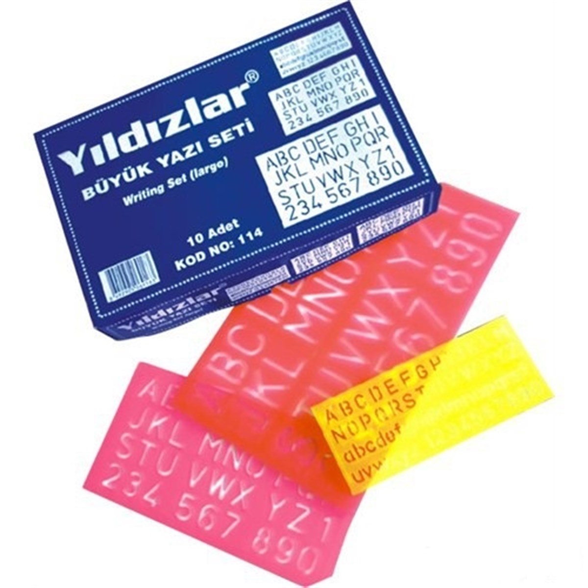 Yildizlar Yld-114 Büyük Yazi Seti 3Lü