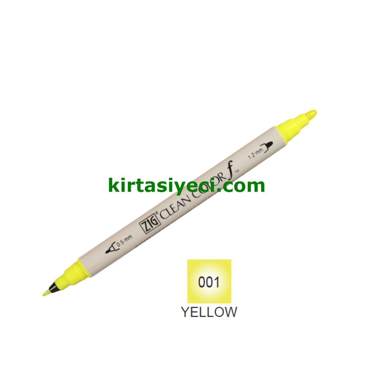 Zig Clean Color F Tcs-6000T 001 Flyellow