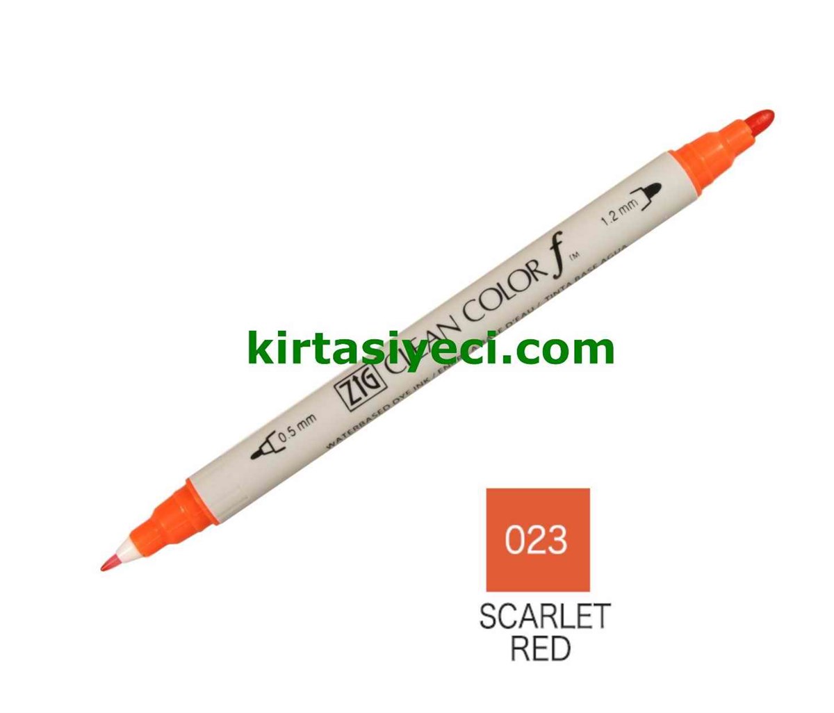 Zig Clean Color F Tcs-6000T 023 Scarletred