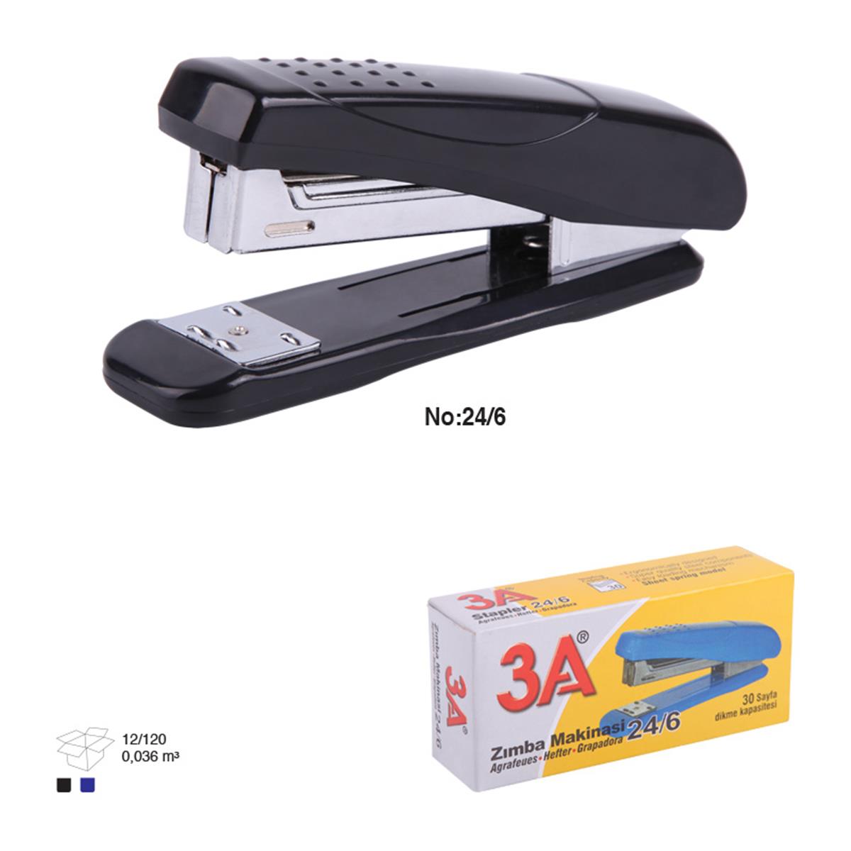 3A 763 Zımba Makinesi No:24x6