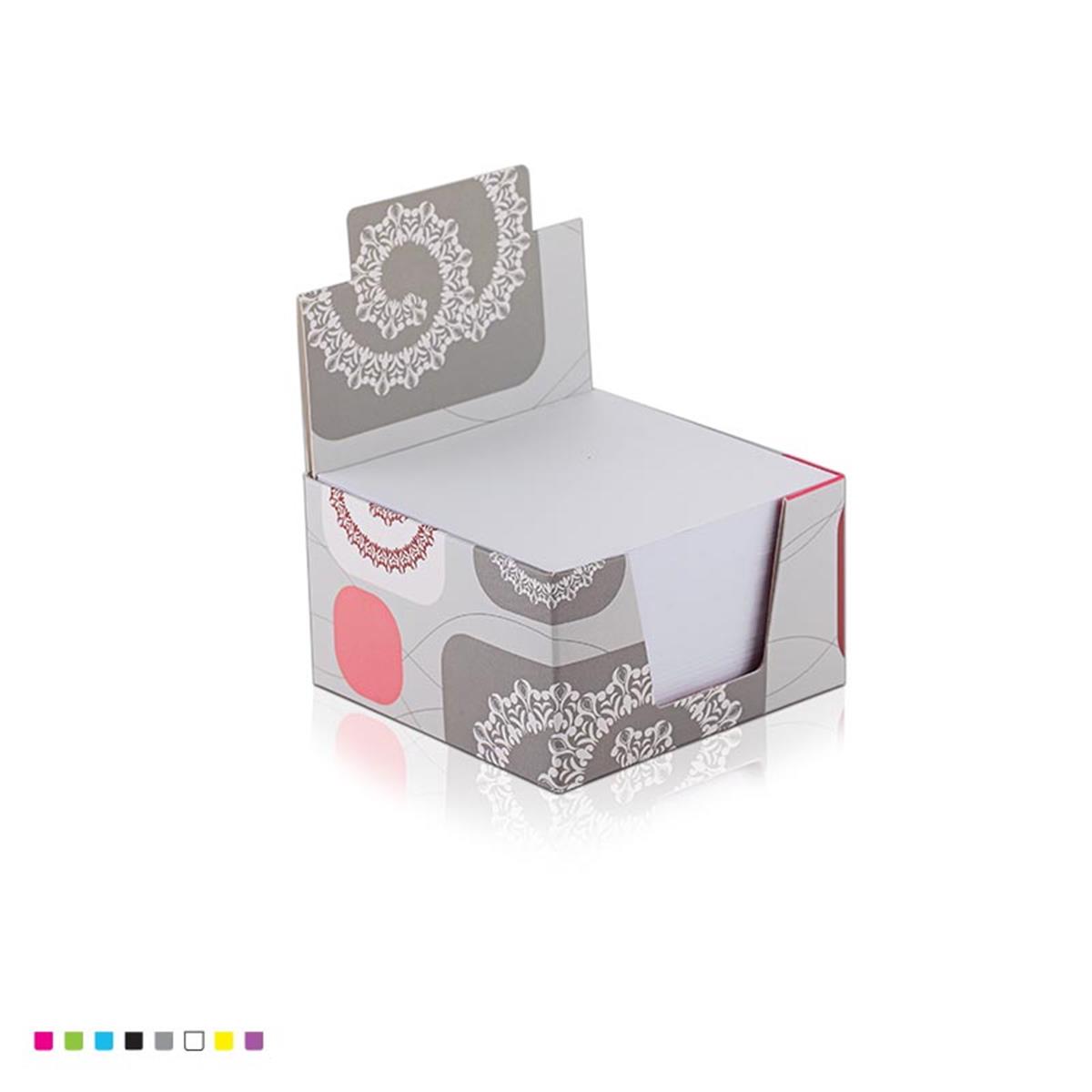 3A 820 Karton Kutu Küp Notluk 8x8 Cm