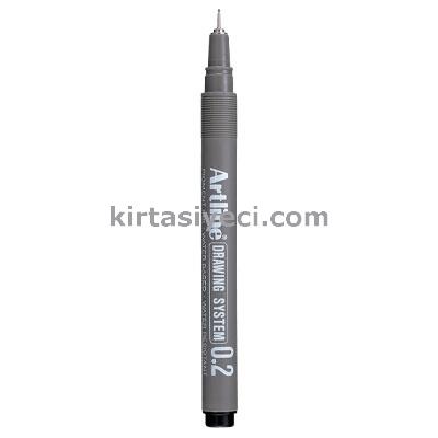 4974052853319 (P)Artline Ek-232 Drawing System Teknik Çizim Kalem 0.2Mm Mavi