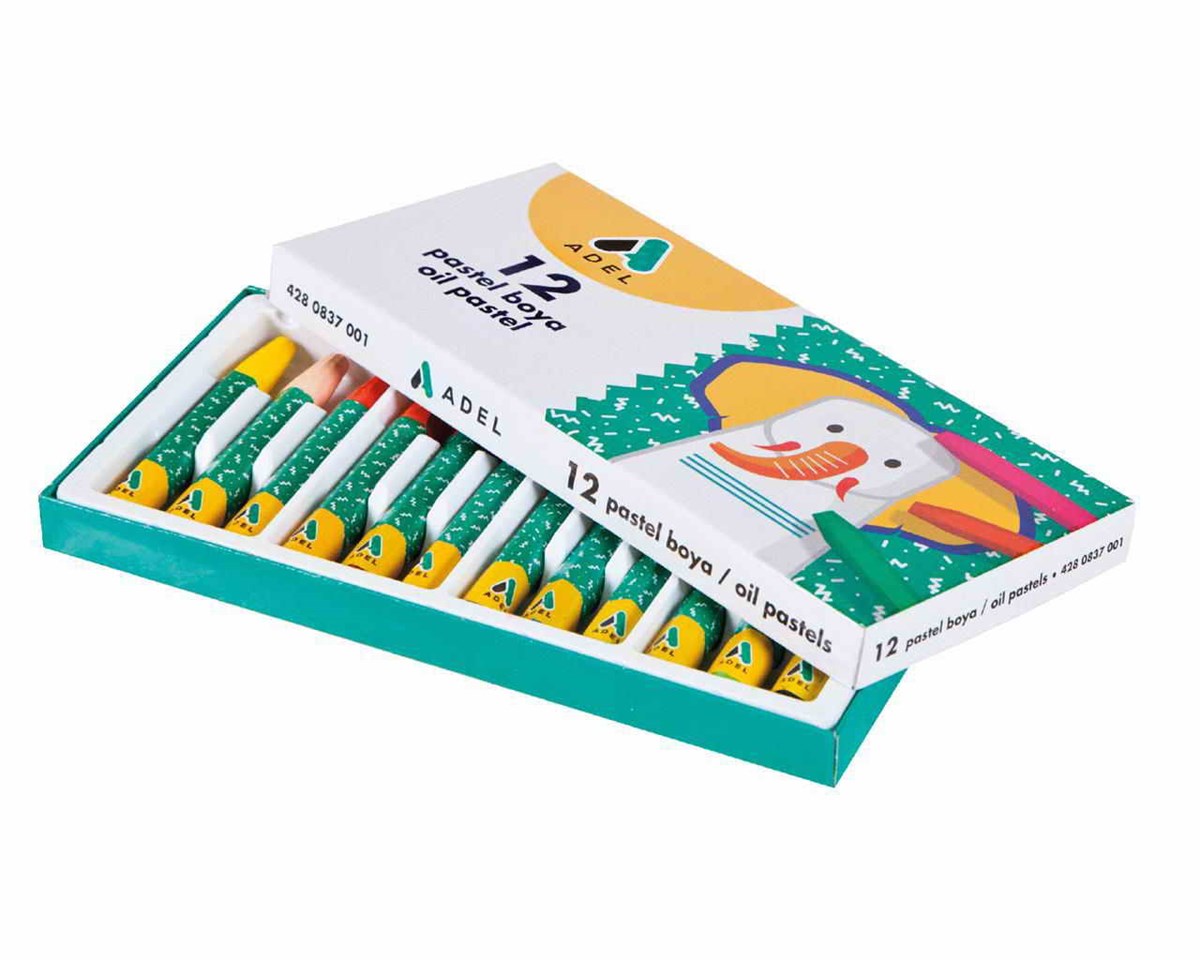 Adel 4280837002 Pastel Boya 12 Renk 