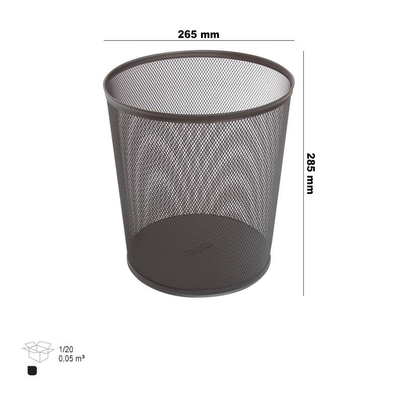 Ark 1145 Metal Konik Çöp Kavası Perforeli 260x280
