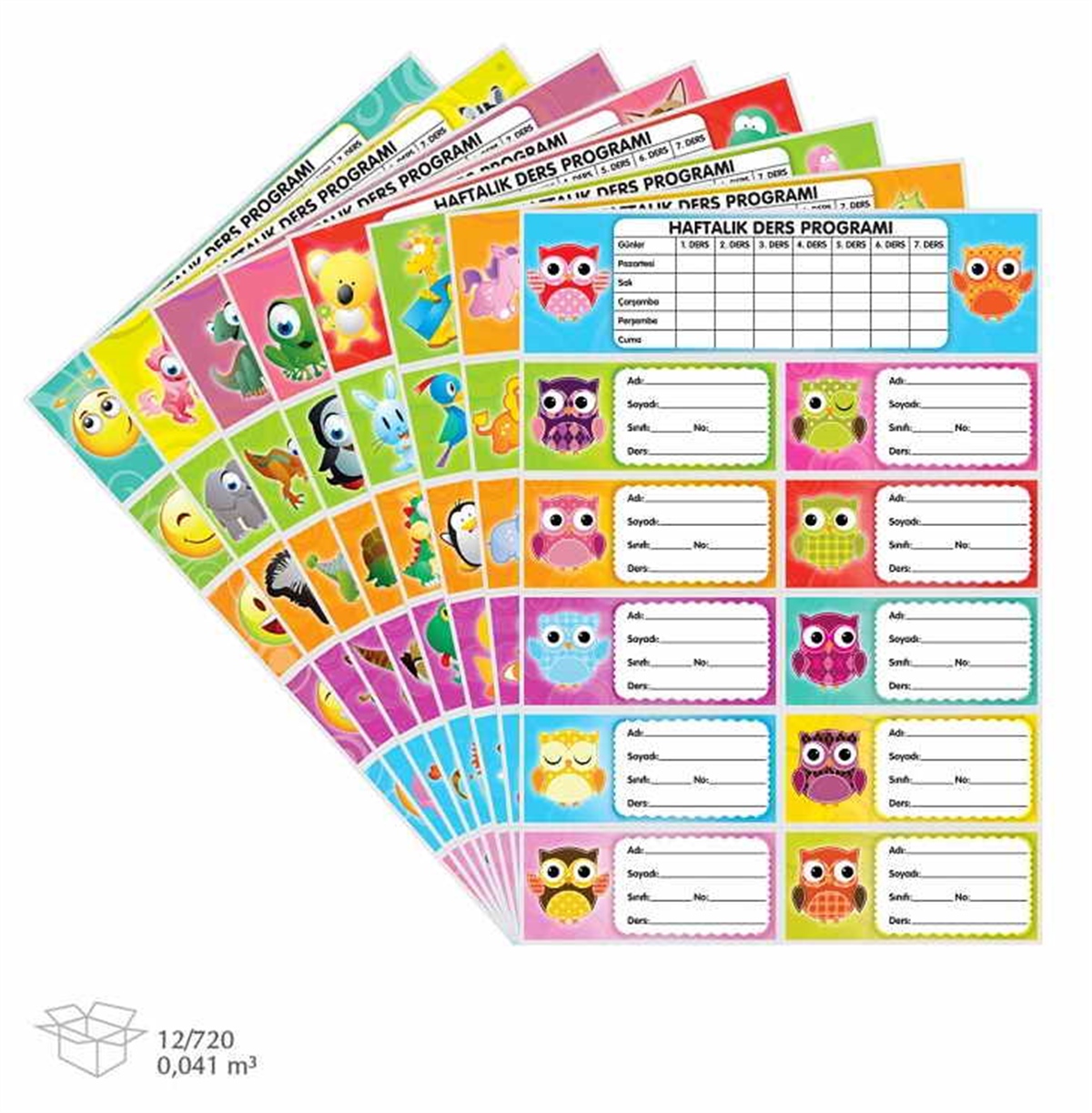 Ark 1381 Okul Etiketi 