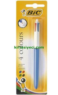 Bic 889969 4 Colours Medium Tükenmez Kalem Adet